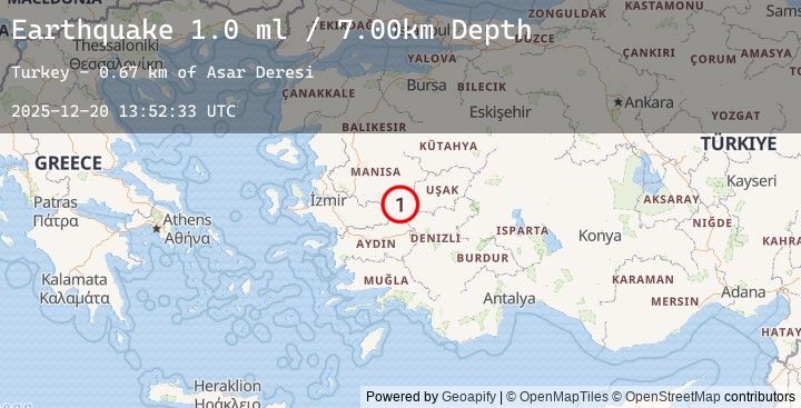 Map of WESTERN TURKEY