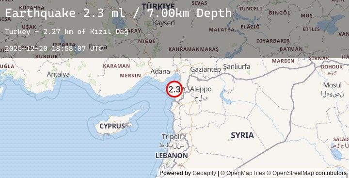Map of CENTRAL TURKEY