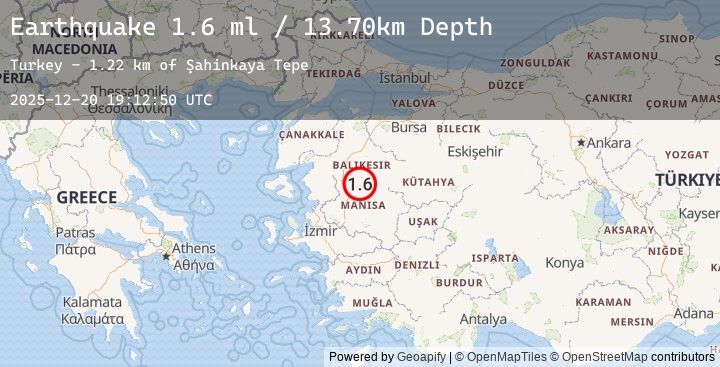 Map of WESTERN TURKEY