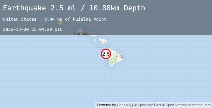 Map of HAWAII REGION, HAWAII