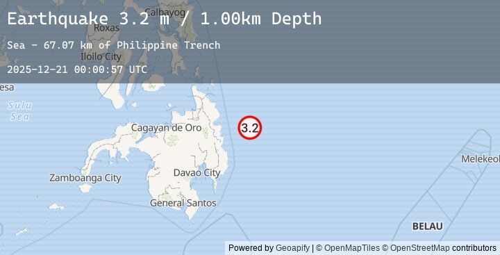Map of PHILIPPINE ISLANDS REGION