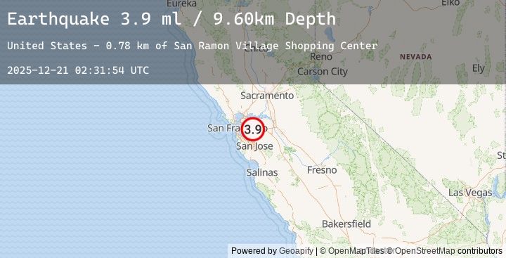 Map of SAN FRANCISCO BAY AREA, CALIF.