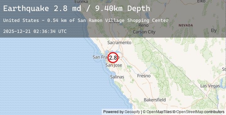 Map of SAN FRANCISCO BAY AREA, CALIF.