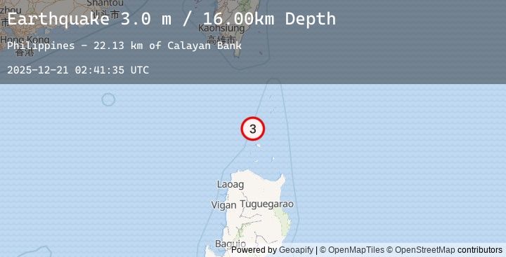 Map of BABUYAN ISL REGION, PHILIPPINES
