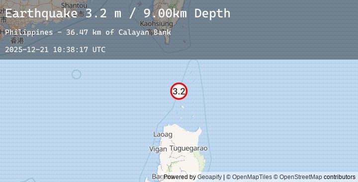 Map of BATAN ISL REGION, PHILIPPINES