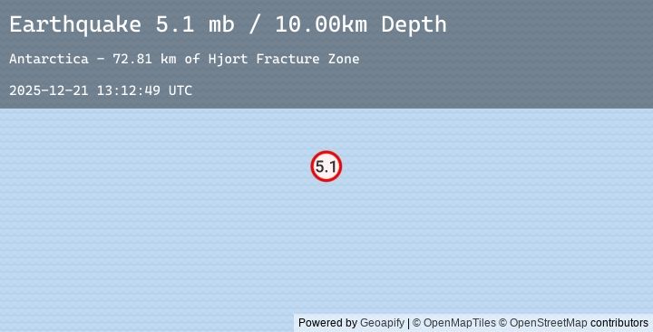 Map of BALLENY ISLANDS REGION