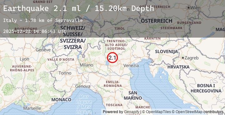 Map of NORTHERN ITALY