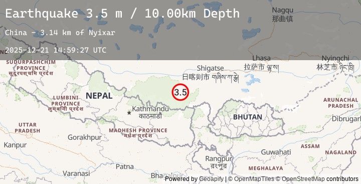 Map of WESTERN XIZANG