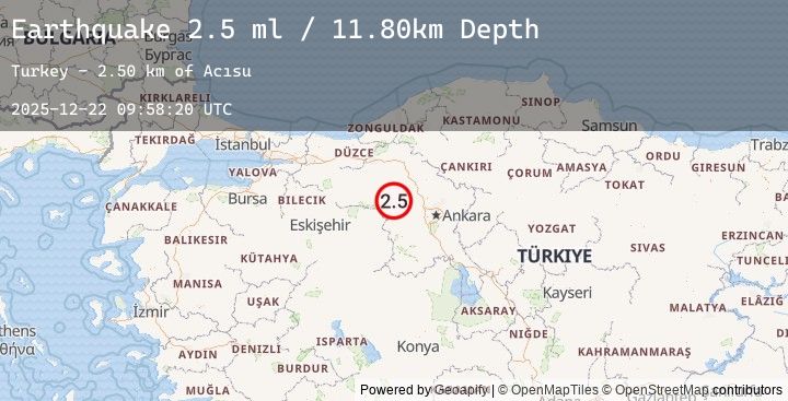 Map of WESTERN TURKEY