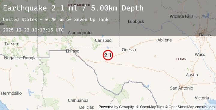 Map of WESTERN TEXAS