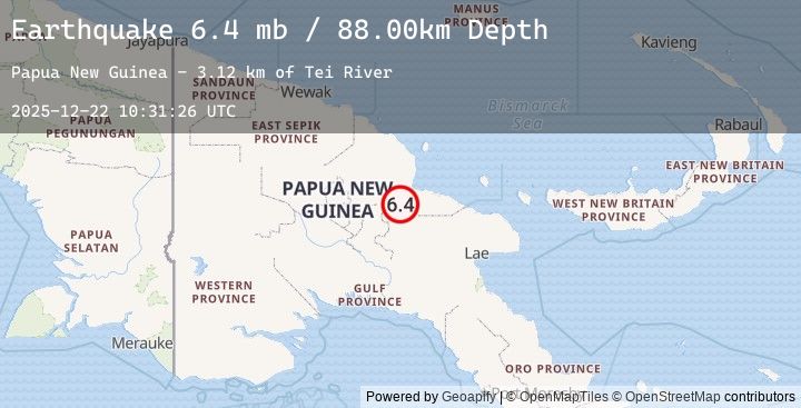 Map of EASTERN NEW GUINEA REG., P.N.G.
