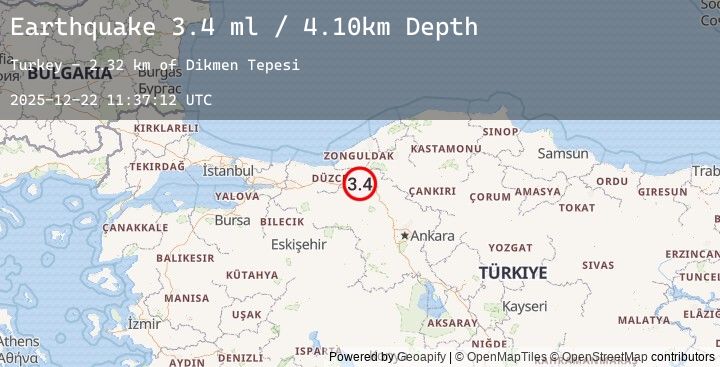 Map of WESTERN TURKEY