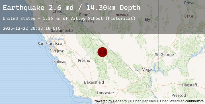 Map of CENTRAL CALIFORNIA