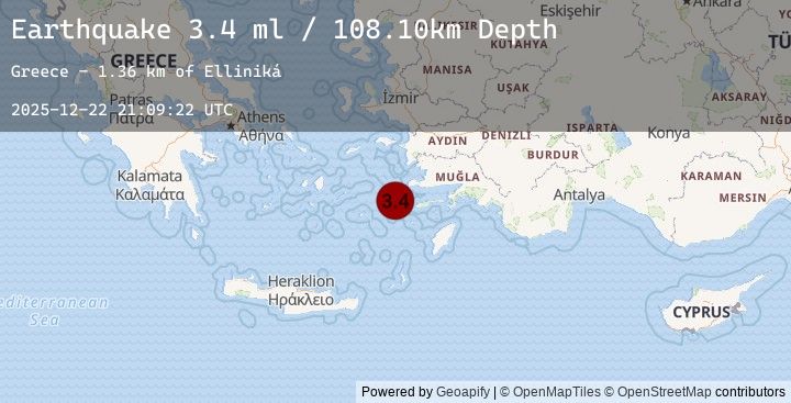 Map of DODECANESE IS.-TURKEY BORDER REG