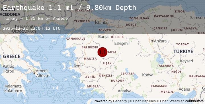 Map of WESTERN TURKEY