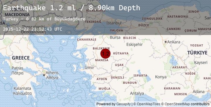 Map of WESTERN TURKEY