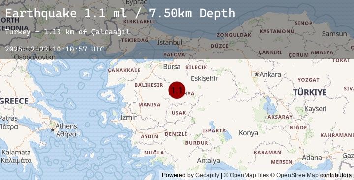 Map of WESTERN TURKEY