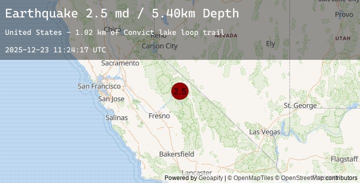 Map of CENTRAL CALIFORNIA