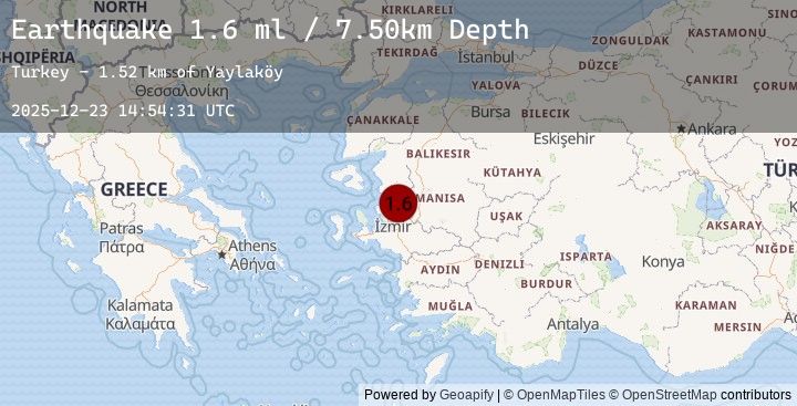 Map of WESTERN TURKEY