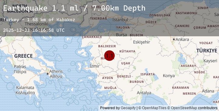 Map of WESTERN TURKEY