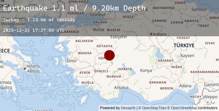 Map of WESTERN TURKEY
