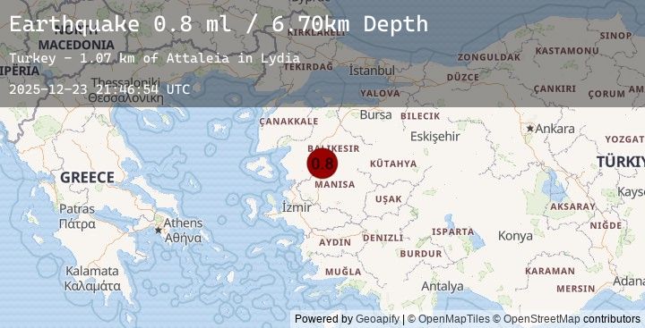 Map of WESTERN TURKEY