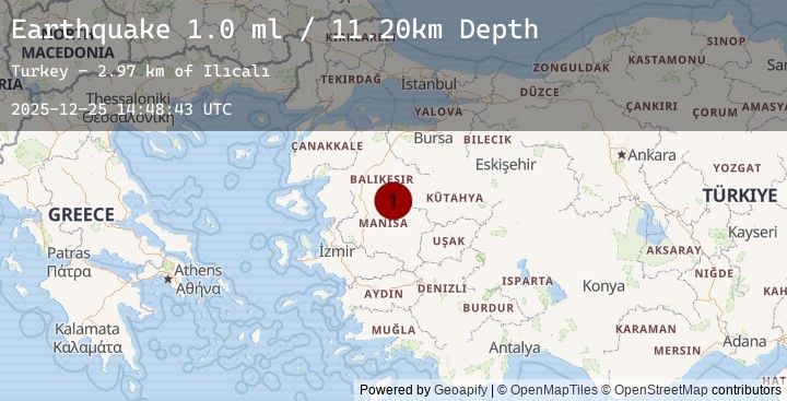 Map of WESTERN TURKEY