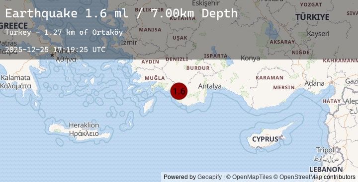 Map of WESTERN TURKEY