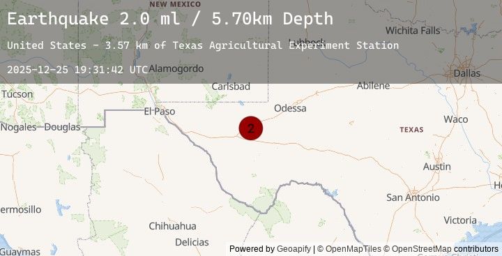 Map of WESTERN TEXAS
