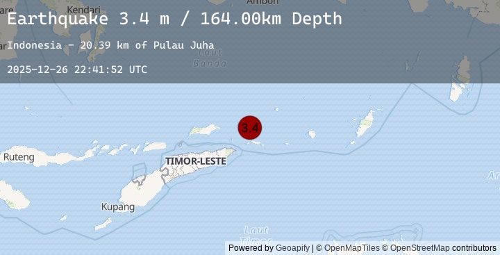 Map of KEPULAUAN BARAT DAYA, INDONESIA