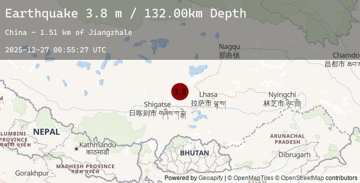 Map of WESTERN XIZANG