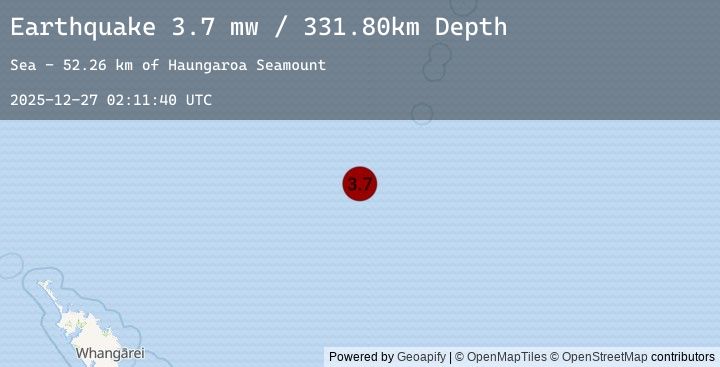 Map of SOUTH OF KERMADEC ISLANDS