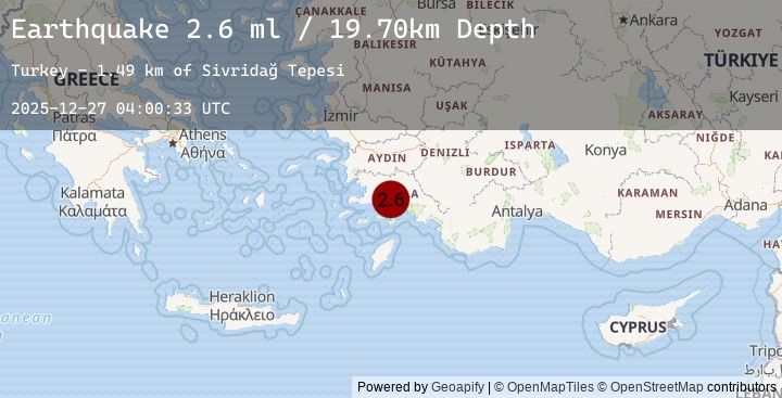 Map of WESTERN TURKEY