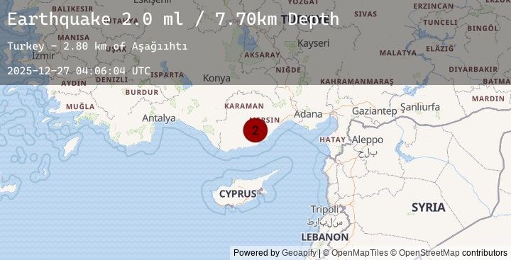Map of CENTRAL TURKEY