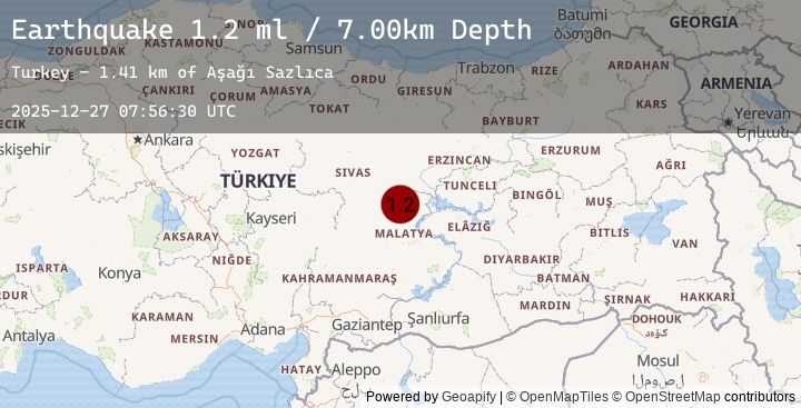 Map of EASTERN TURKEY