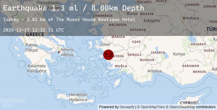 Map of WESTERN TURKEY