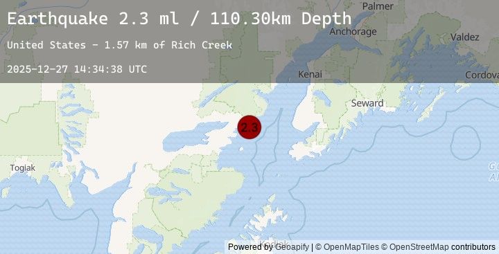 Map of SOUTHERN ALASKA
