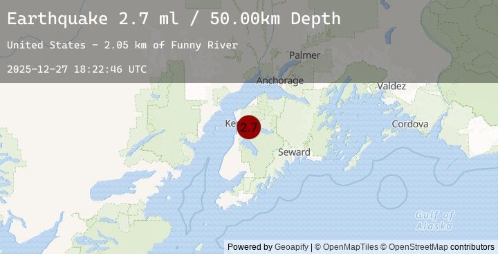 Map of KENAI PENINSULA, ALASKA