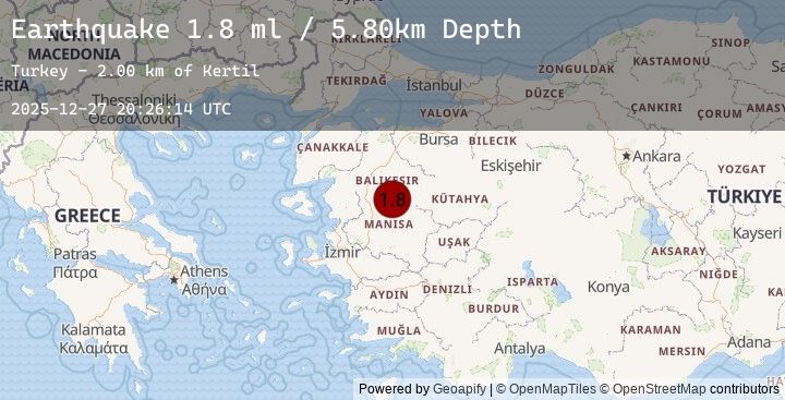 Map of WESTERN TURKEY