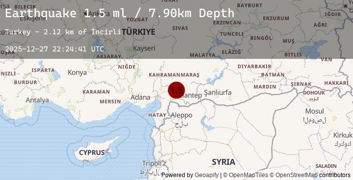 Map of CENTRAL TURKEY