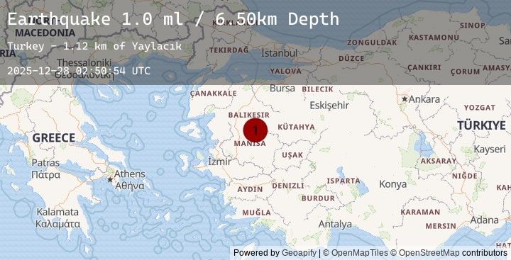 Map of WESTERN TURKEY