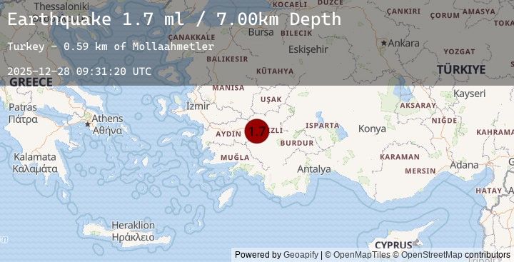 Map of WESTERN TURKEY