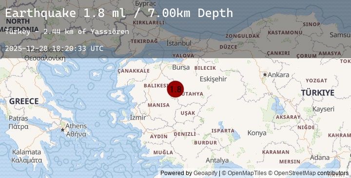 Map of WESTERN TURKEY