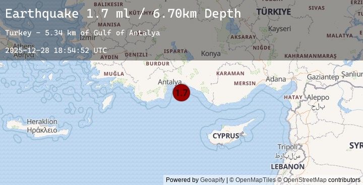 Map of WESTERN TURKEY
