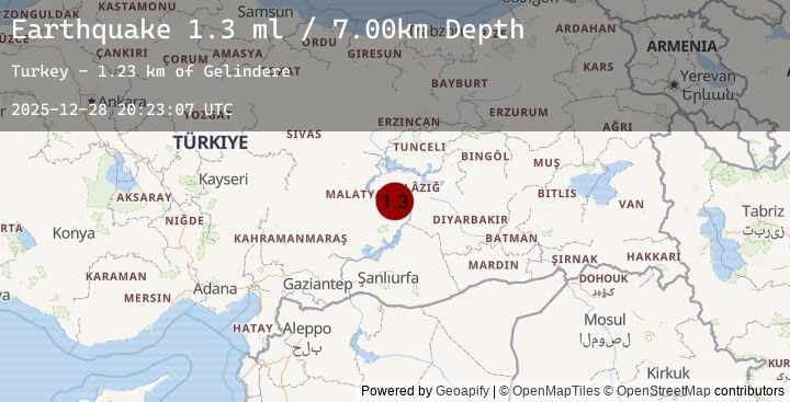 Map of EASTERN TURKEY
