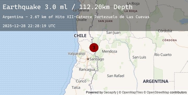 Map of MENDOZA, ARGENTINA