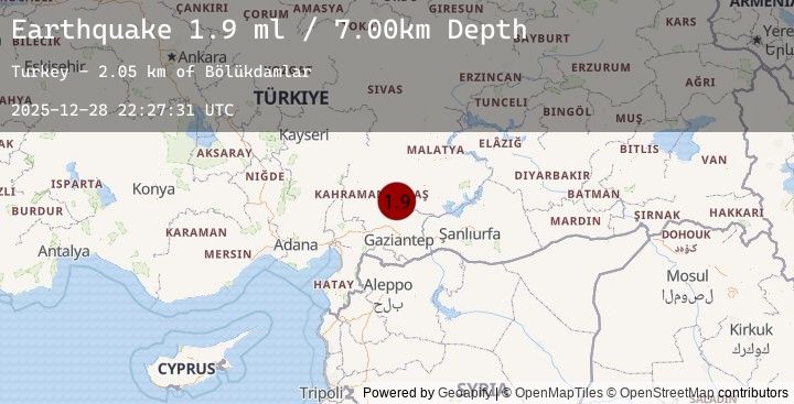 Map of CENTRAL TURKEY
