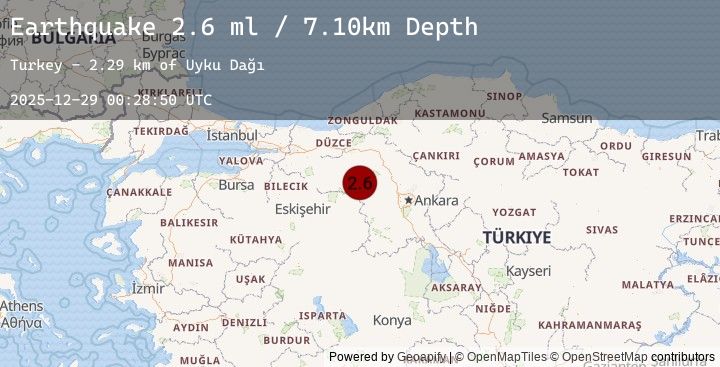 Map of WESTERN TURKEY