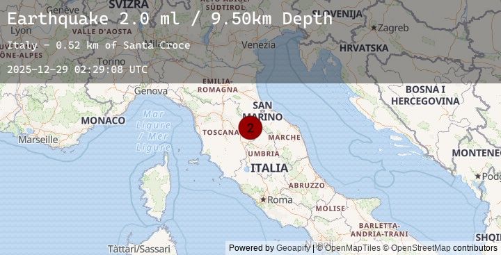 Map of CENTRAL ITALY