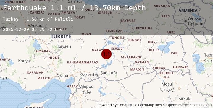 Map of EASTERN TURKEY